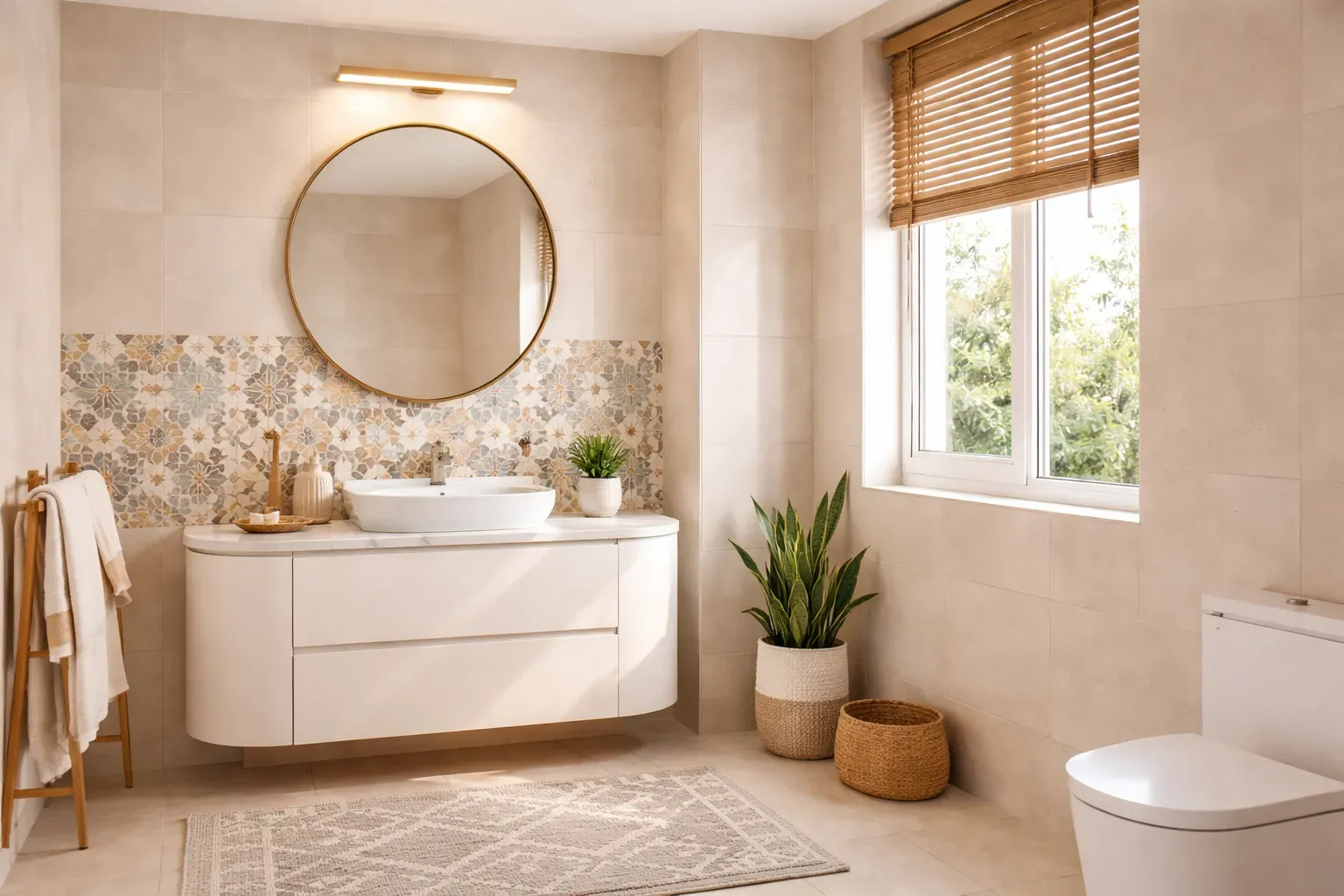 Comment décorer une salle de bain moderne en Tunisie