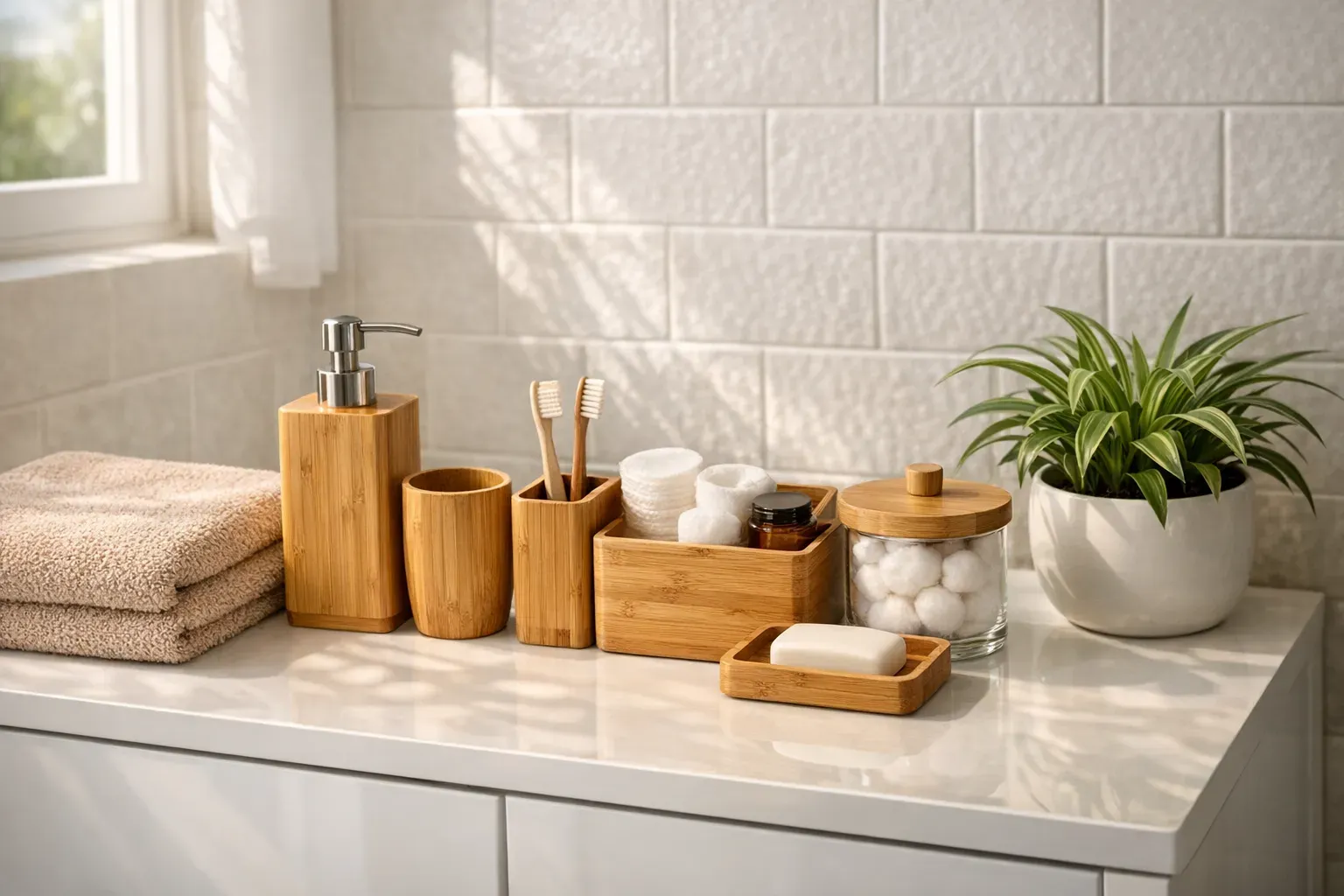 Ensemble Accessoires Salle de Bain Tunisie