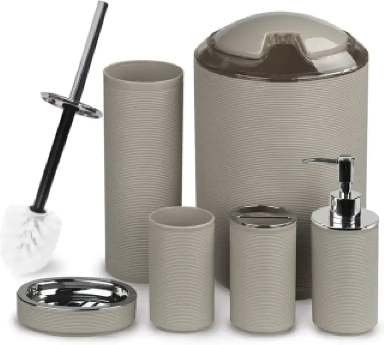 Ensemble d'accessoires de salle de bain BIYALI 6 pièces