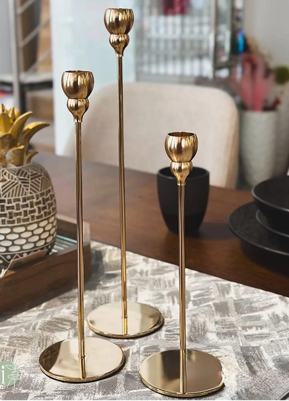 Bougeoir Design En Metal B01