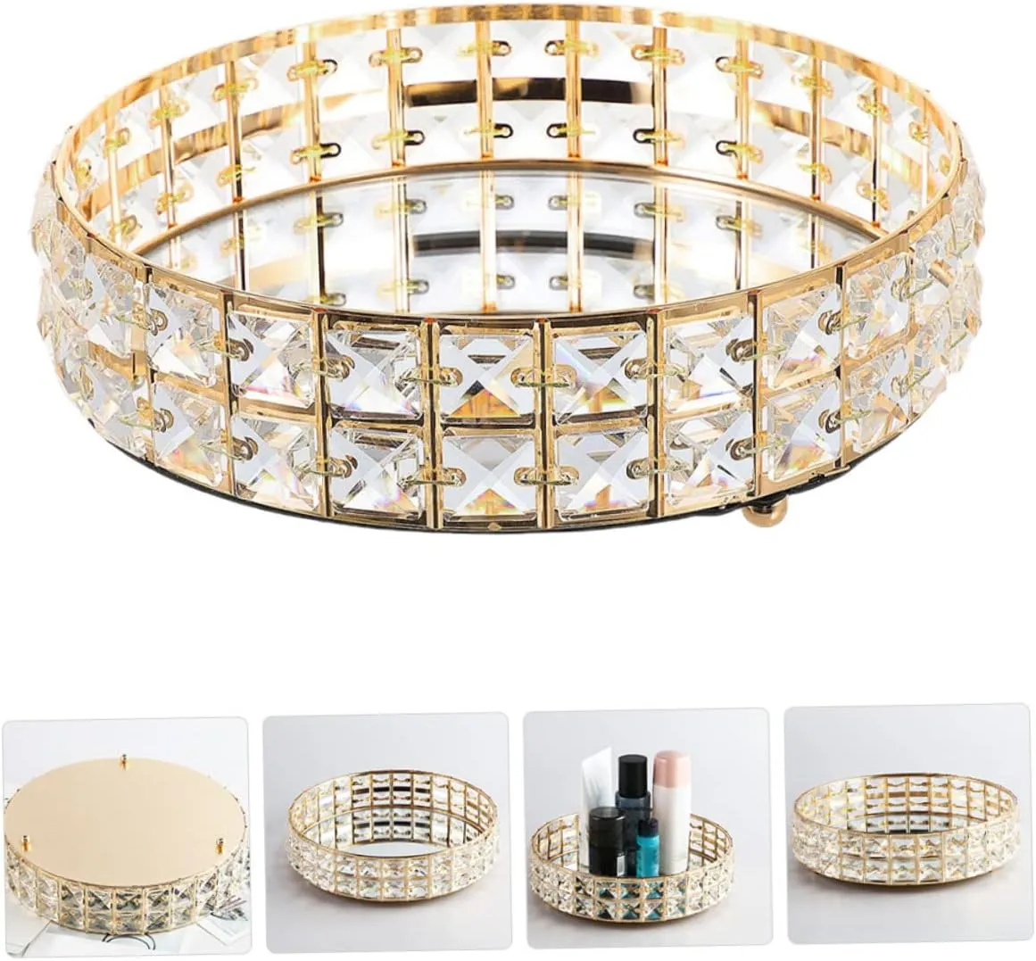 Série 3 Plateaux Décoratifs – Art de Table Élégant