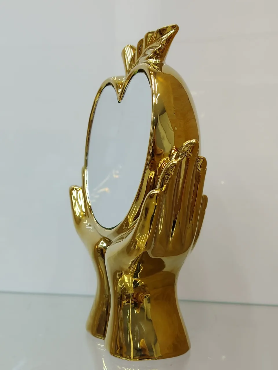 Miroir Décoratif Forme Pomme Décoration  | Tunisie - image 3