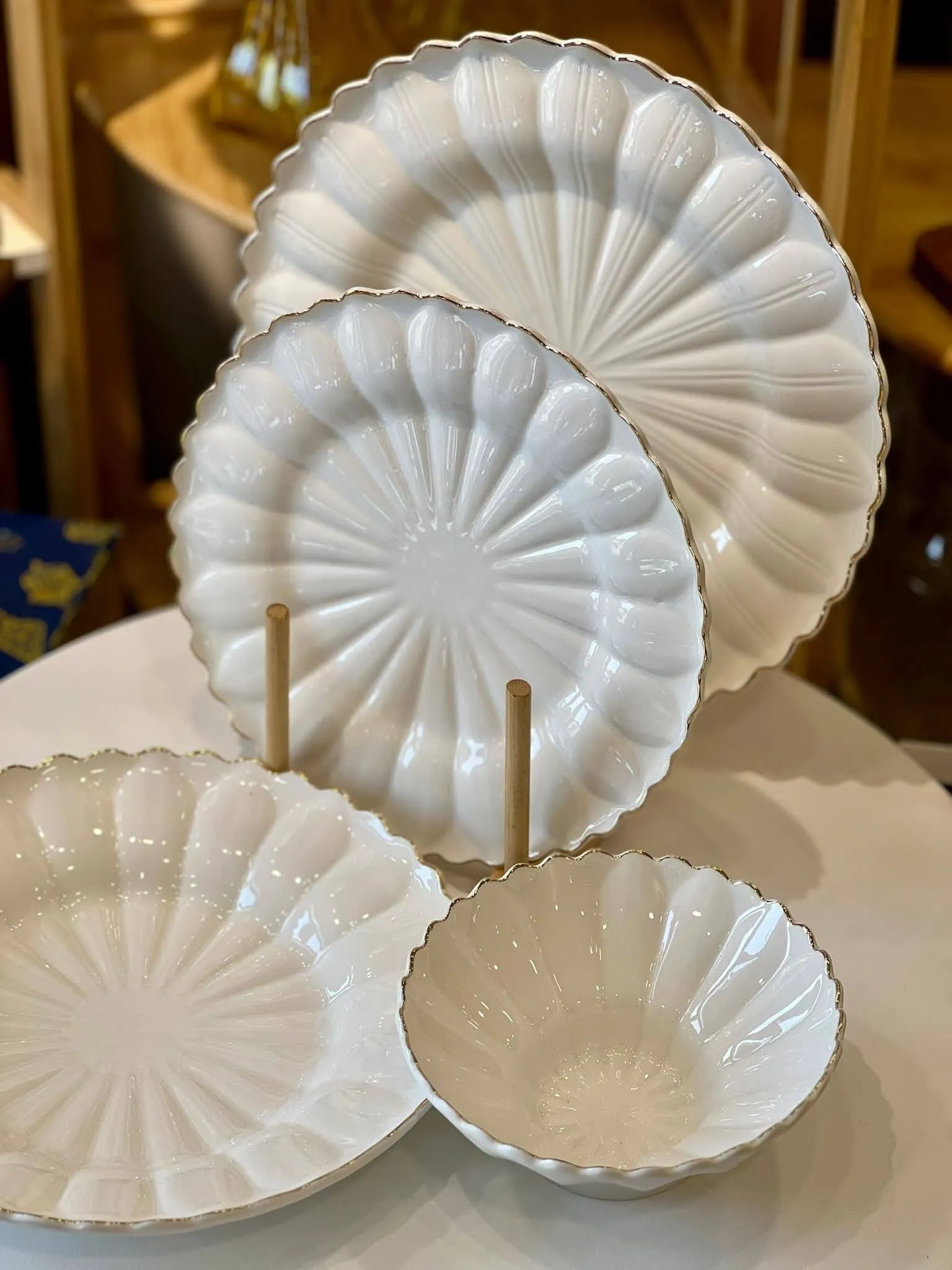 Service à Table Complet 24 Pièces – Vaisselle Design pour 6 Personnes - image 4