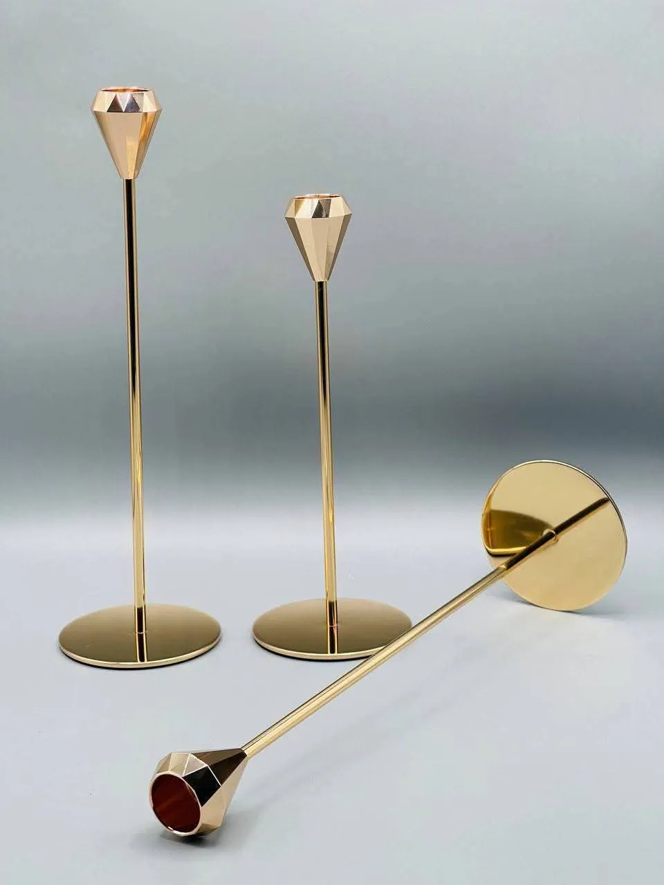 Bougeoir Design en Métal – B03 - image 2